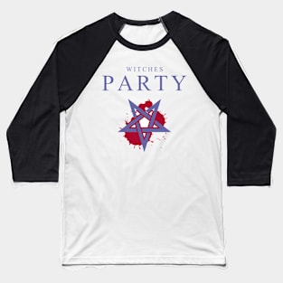 Witches Party Baseball T-Shirt